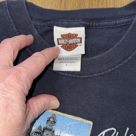 Vintage‎ harley davidson shirt ride the lost coast Us 101 - Picture 3 of 5